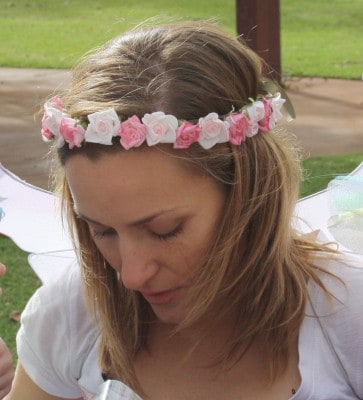 Krystal adds sparkle to your child's party.